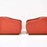 Pair of Italian armchairs, 1970s