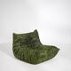 Ensemble de fauteuil et pouf Togo en tissu Heritage Wave
