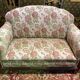Art Deco period living room sofa and pair of armchairs