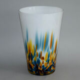 1980s Jozefina Krosno Art Glass Bowl, Poland