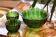 Set of Three Green Crystal Bowls Mid-Century, Italy, 1970s