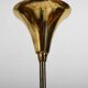 High Quality Ten Armed Brass Chandelier 1960s.