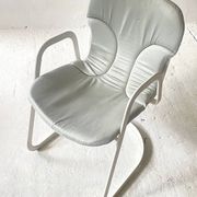 Fauteuil de salle à manger Cidue de Willy Rizzo, Italie, années 1970