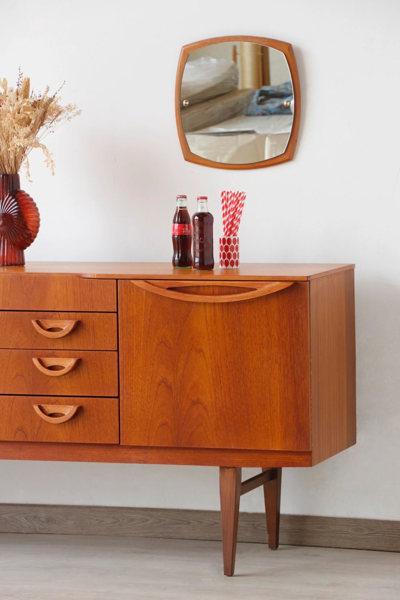 Vintage Beautility teak sideboard – 1960s design
