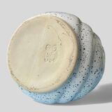 Speckled ceramic shell vase