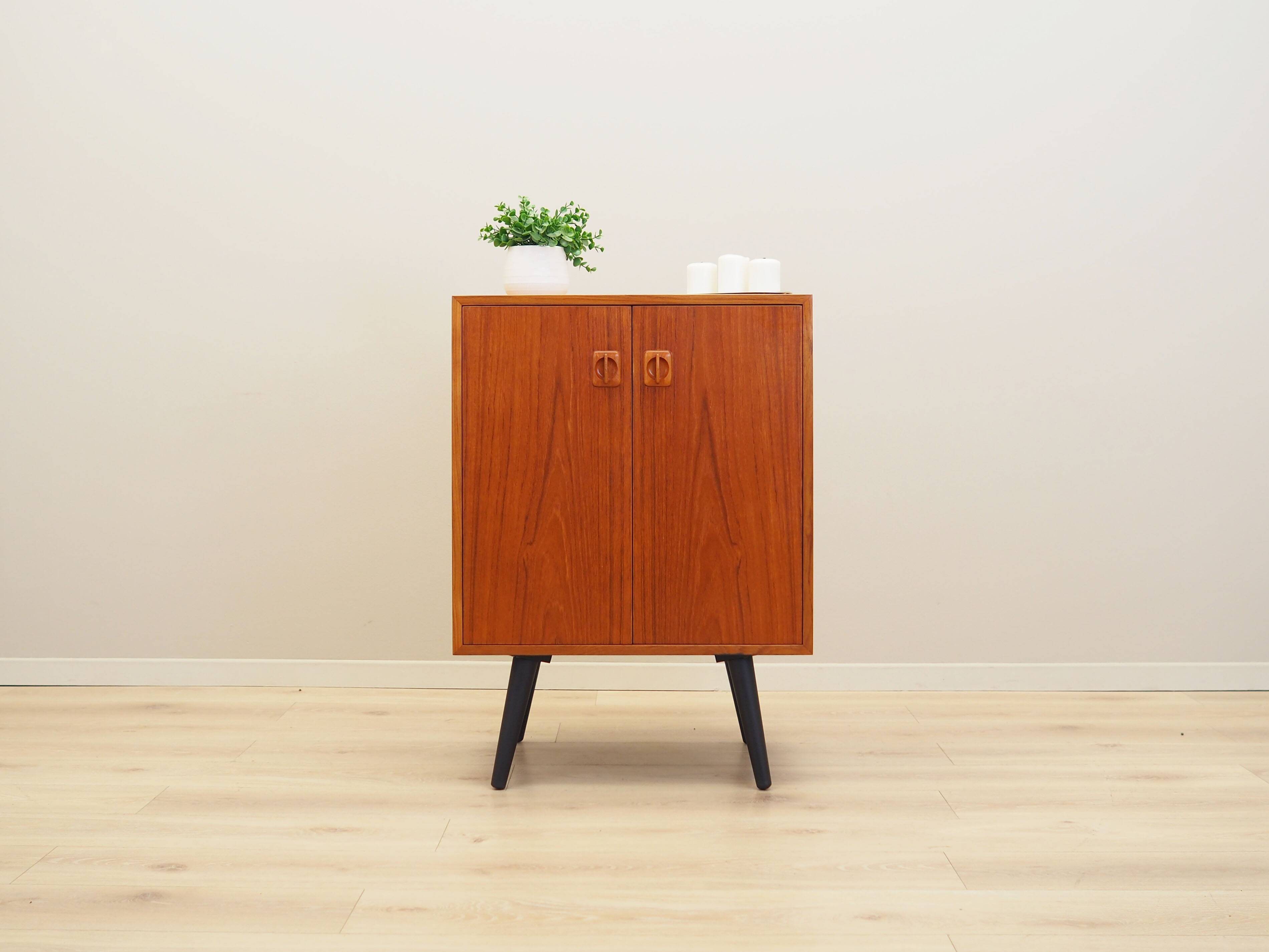 Teak cabinet, Danish design, 1960s, production: Denmark