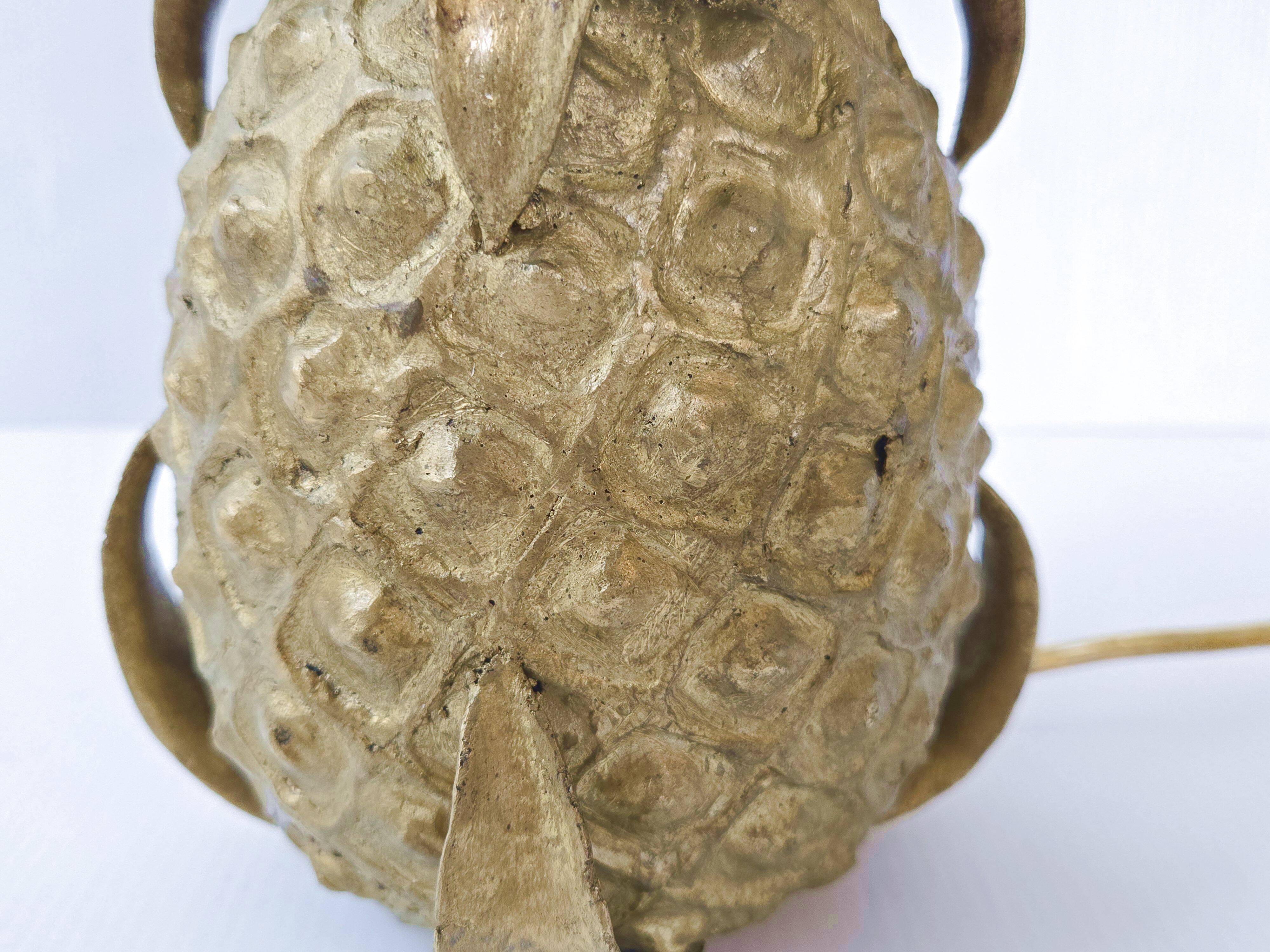 Vintage pineapple lamp 1970