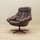 Leather swivel chair, Danish design, 1960s, designer: H.W. Klein, manufactu