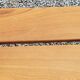 Solid elm bench from the 70s