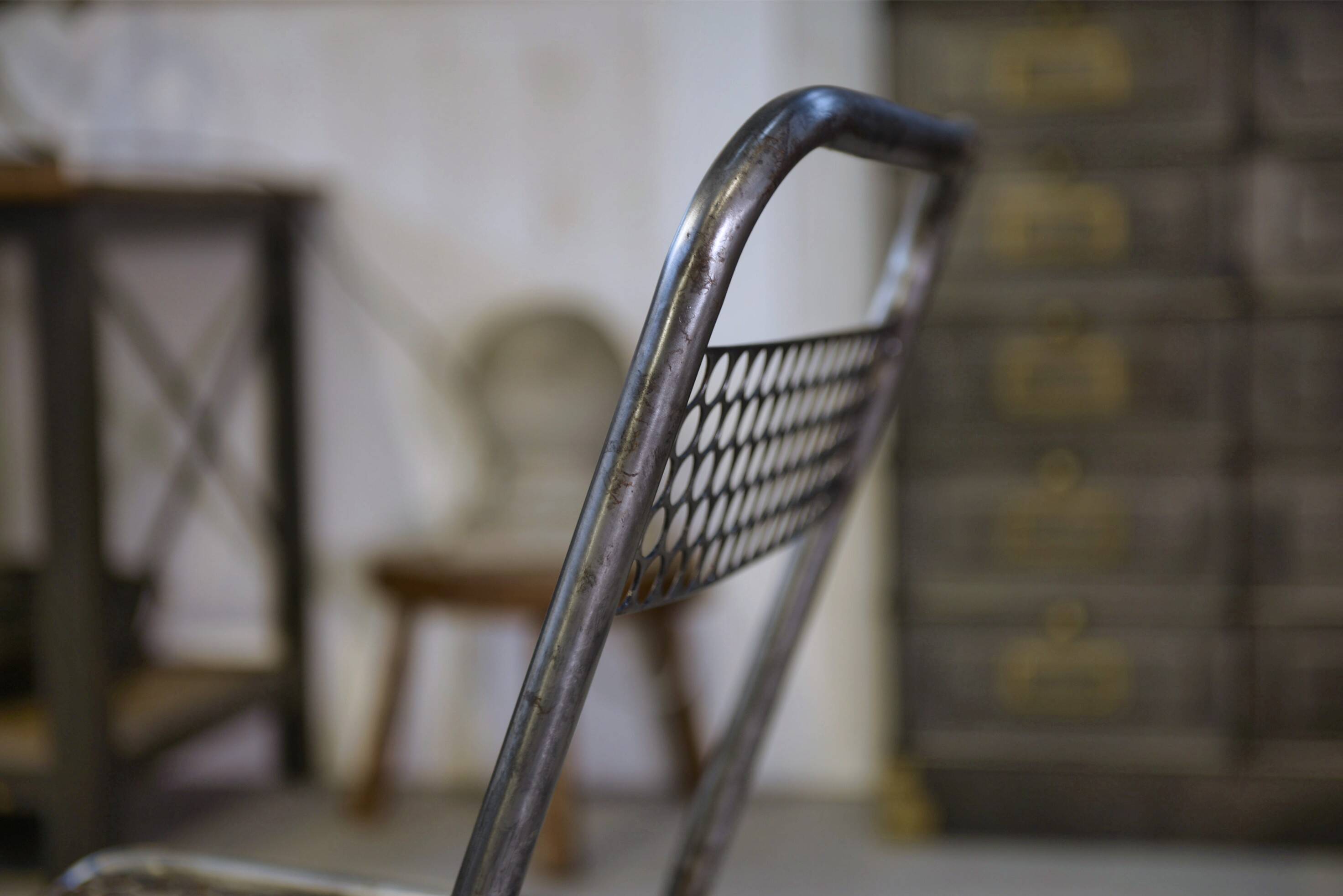 Pair of chairs attributed to René Malaval 1950s