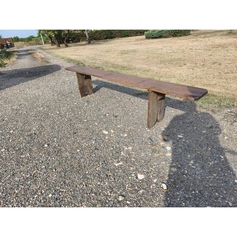 Pine bench