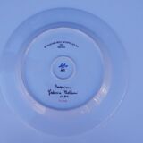 Decorative porcelain dish "Pompeii" numbered