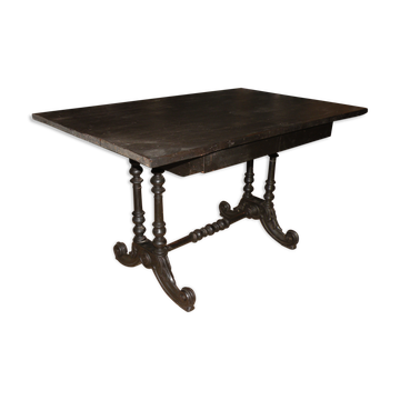 Table d'auberge époque XIX eme Napoléon III entièrement d'origine