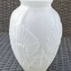 Art deco glass paste vase