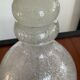 Vintage carafe blown bubble glass 70s