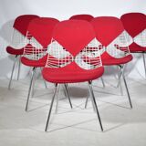 Herman Miller Table 6x Charles Eames DKR Chairs Set 1960s