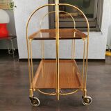 Vintage 1970 folding tea table