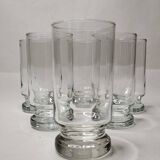6 Water glasses from the 70s