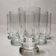 6 Water glasses from the 70s