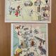 Réservé Lucille - Lot de 2 cartes illustrées XXe s