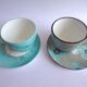 Hand-painted Agnès B. cups