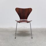 Rosewood 'Series 7' side chair by Arne Jacobsen for Fritz Hansen, 1973