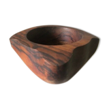 Large mortar in olive wood
