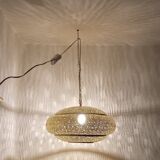 Moroccan brass pendant light