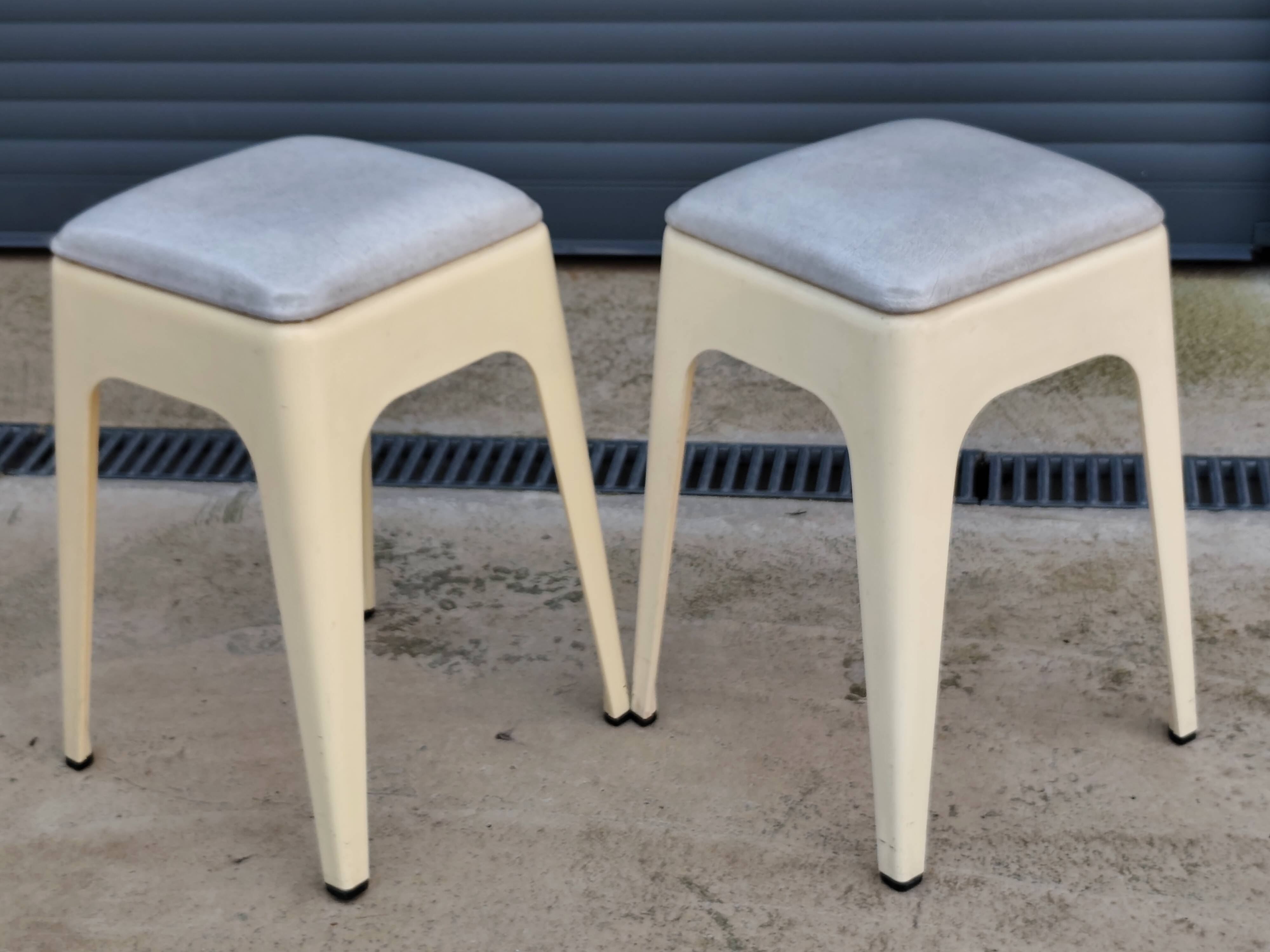 Pair of vintage "ami" stools