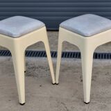 Pair of vintage "ami" stools