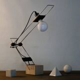 Lampe brutaliste en travertin, Italie, années 70