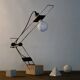 Brutalist lamp in travertine, Italy, 1970s