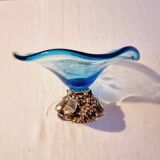 centerpiece with silkscreen and metal base