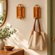 1960s rattan wall hook