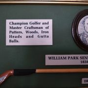 Vintage frame collection golf william park senior of musselburgh 1834- 1903