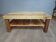 Table basse rectangulaire bois brut