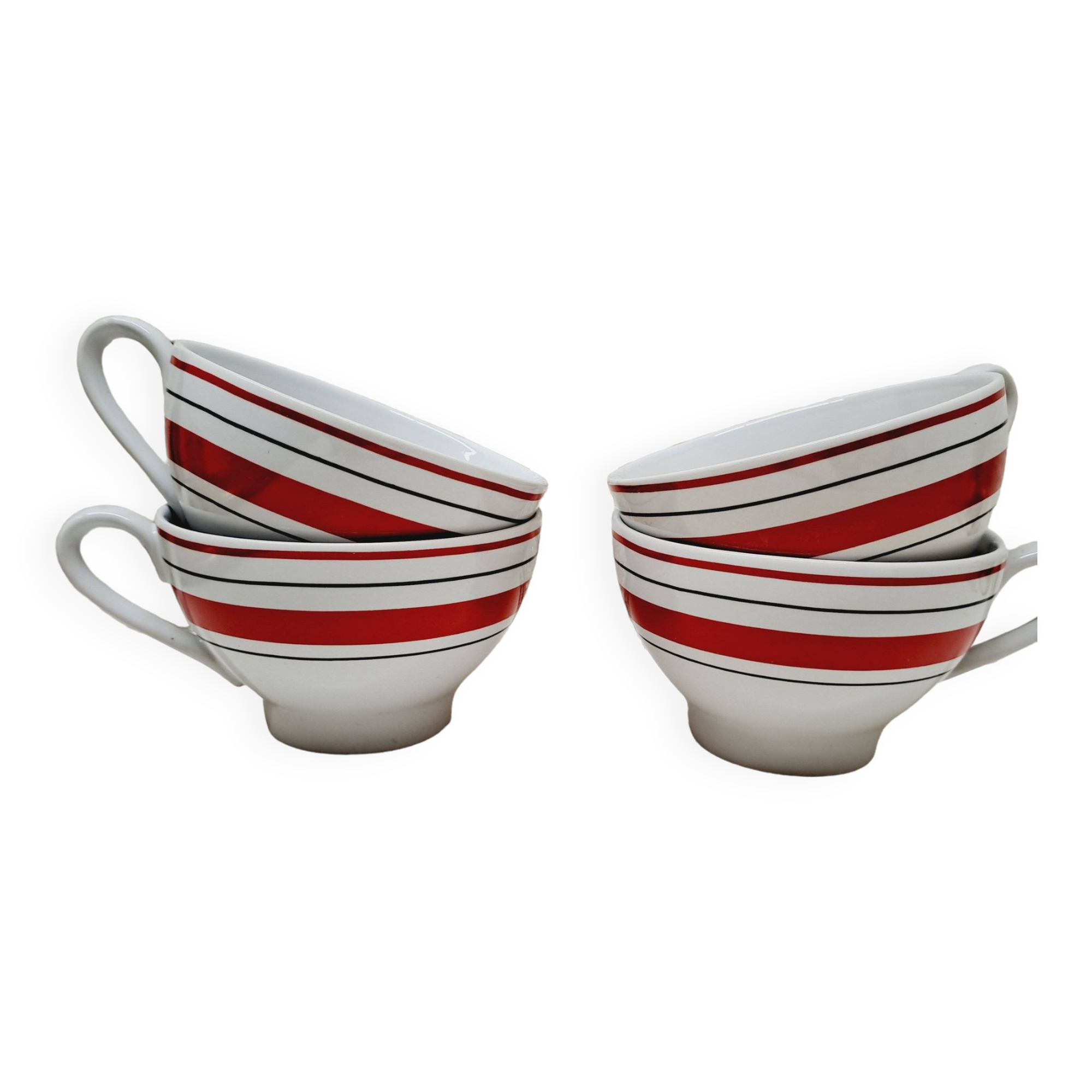 Set of 4 cider cups or bowls