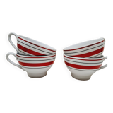 Set of 4 cider cups or bowls