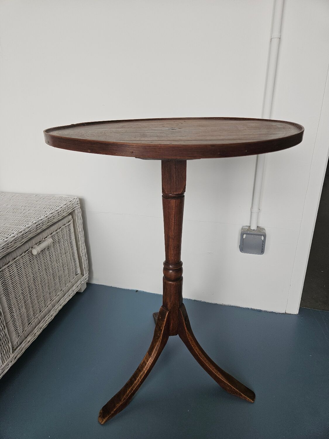 Antique wooden side table
