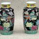 Paire de vases en porcelaine