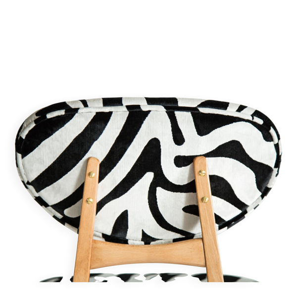 Chaise Zèbre Mid-Century Type 200/128 par J. Kedziorek