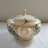 Old earthenware soup tureen