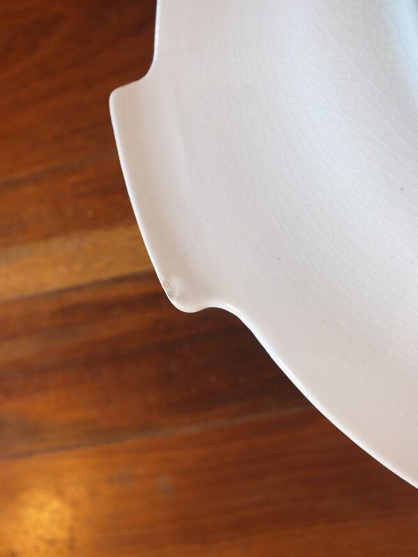 Service à poisson en faïence de Longwy et Onnaing modèle Copenhague