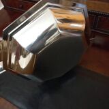 Art Deco plate 1930 silver metal