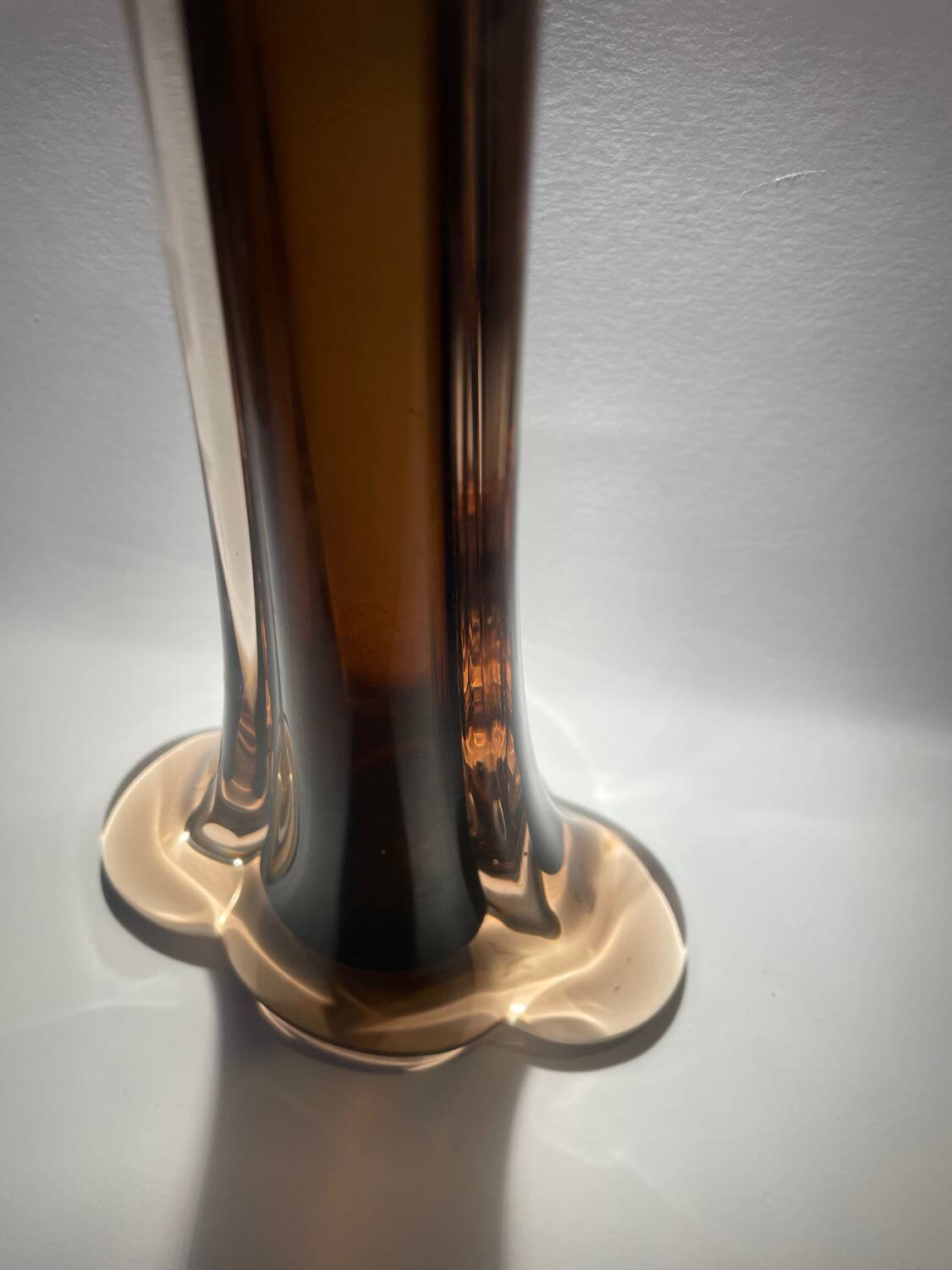 Sommerso soliflore vase by V.Nason, Murano