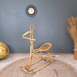 Rattan horse