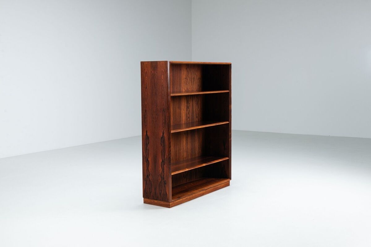 Ejvind Johansson bookcase in rosewood Ivan Gern Denmark 1960