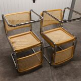Lot of 4 chairs B32 by Marcel Breuer