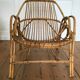 Pair of armchairs Basket Adult rattan