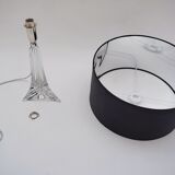 Lampe en cristal Saint Louis, signée, années 1950 environ, française